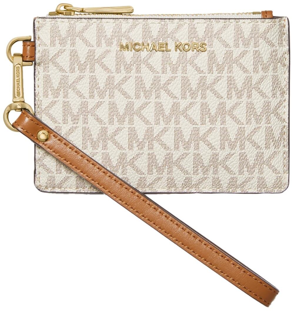 NWT Michael Kors Women's Coin Purse Vanilla OS